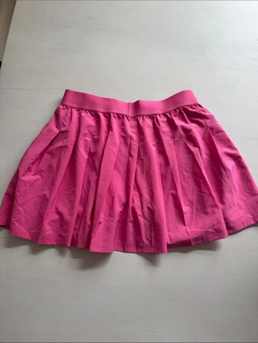 ALO Yoga Hot Pink Pleated Skater Skirt